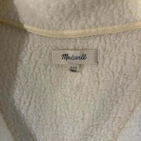 Madewell Polartec Cream Half-Zip - Picture 10 of 11